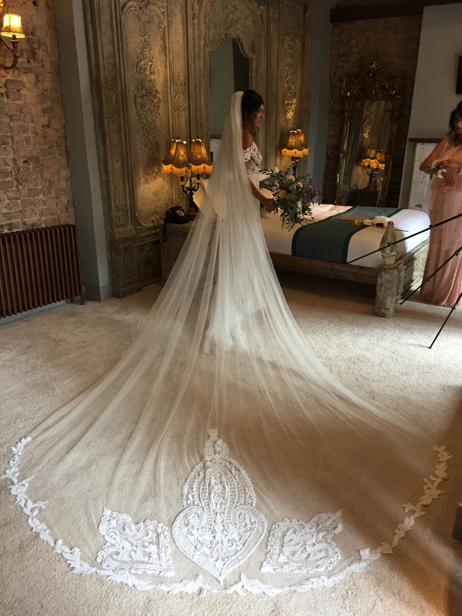 A photo of the bride
